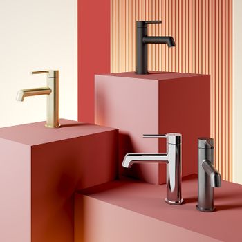 Смеситель для раковины Raglo R20.10.03 Золото матовое — фото 11, Смесители для раковины