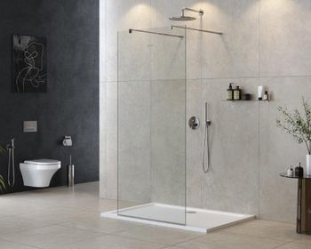 Душевая перегородка CEZARES LIBERTA-L-2-100-C-Cr — фото 1, Душевые перегородки