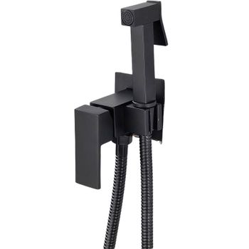 Гигиенический душ со смесителем Boch Mann Resia B CK-P11B BM10413 Черный матовый — фото 1, Гигиенические души