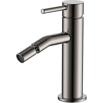 Смеситель для биде AQUAme Siena AQM6216GM Оружейный металл — фото 1, Смесители для биде