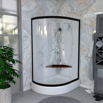 Душевая кабина Radomir Гранд 123x93 R 1-05-6-2-0-1160 без гидромассажа — фото 3, Душевые кабины