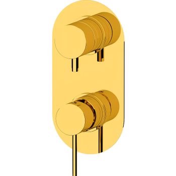 Смеситель для душа Remer X-Style X92KBDO Золото — фото 1, Смеситель для душа