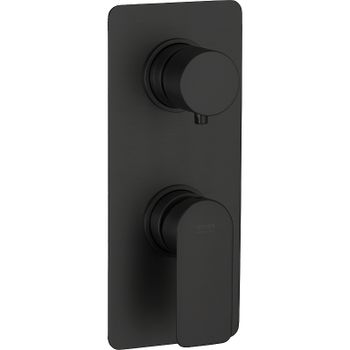 Смеситель для душа Remer Infinity I93KBCFP Черный брашированный хром — фото 1, Смеситель для душа