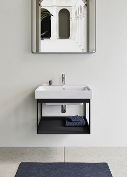 Раковина GSI Nubes 60 9631111 Белая — фото 3, Раковины подвесные