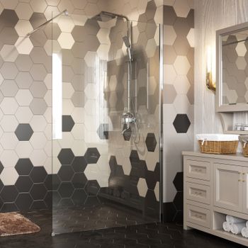 Rossel 28W39 Душевая перегородка — фото 1, Душевые перегородки