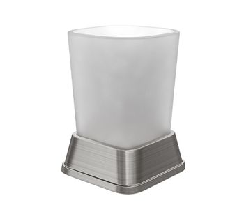 Amper K-5428NICKEL Стакан для зубных щеток — фото 1, Аксессуары для раковины