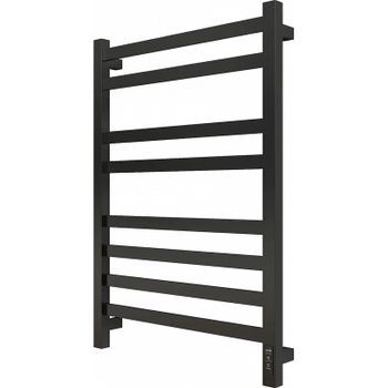 Электрический полотенцесушитель Grois Bruno GR-122 50/80 П8 9005 U Черный матовый — фото 1, Электрические полотенцесушители