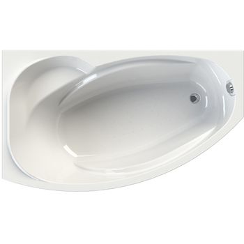 Акриловая ванна Radomir Vannesa София 169х99 L 2-01-0-1-1-223 Белая без гидромассажа — фото 1, Акриловые ванны