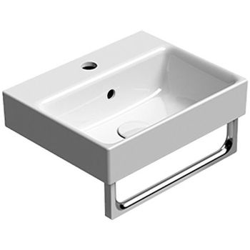 Раковина GSI Nubes 40 9684111 Белая — фото 5, Мини-раковины