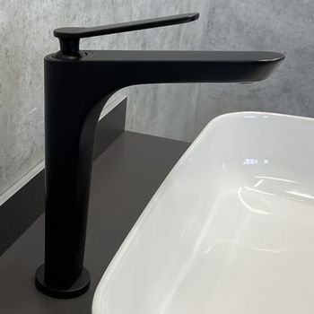 Смеситель для раковины Comforty FC088B-CMT 00004149946 Черный — фото 1, Смесители для раковины