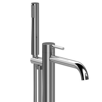 Смеситель для ванны Raiber Graceful RP-010 Хром — фото 3, Смесители напольные