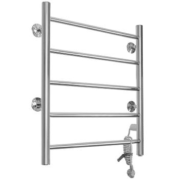 Электрический полотенцесушитель Domoterm Аврора DMT 109-5 50x60 EK R Хром — фото 4, Электрические полотенцесушители