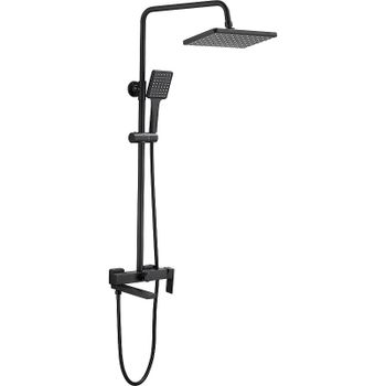 Душевая система Belz B613-7 B24613-7 Черный — фото 1, Душевые стойки