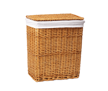 Ammer WB-370-L Плетеная корзина для белья с крышкой — фото 1, Корзины для белья