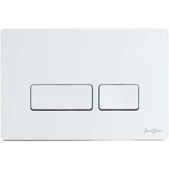 Клавиша смыва Iberica Blanca Esti-R IB.B021.001.000 Белая глянцевая — фото 1, Кнопки смыва