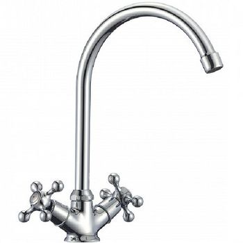 Смеситель для кухни Milardo Duplex DUPSB0JM05 Хром — фото 1, Смесители для кухни