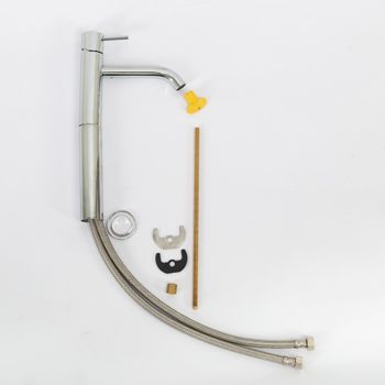 Смеситель для раковины CEZARES LEAF-LC2-L-01-W0 — фото 2, Смесители для раковины