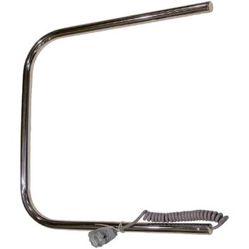 Электрический полотенцесушитель Melodia della vita Moon Electro П-образный 50х50 MTRMNE5050 Полирова — фото 1, Электрические полотенцесушители