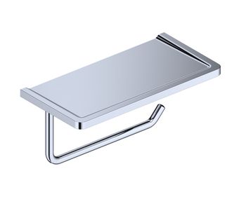 K-1325 Держатель туалетной бумаги с полочкой для телефона — фото 1, Держатели туалетной бумаги