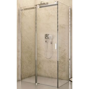 Душевой уголок Riho Baltic B203 100х90 G002005120 (GE0007300) профиль Хром стекло прозрачное — фото 1, Прямоугольные душевые уголки