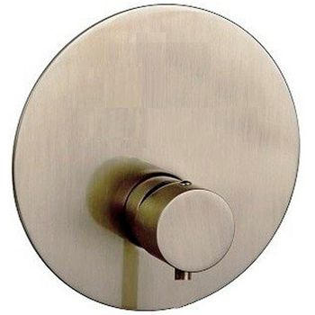 Смеситель для душа Remer Minimal Thermo NT30KBNPO с термостатом Никель матовый брашированный — фото 1, Смеситель для душа