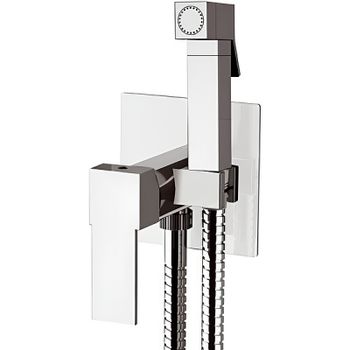 Гигиенический душ со смесителем Remer Qubika Q65 Хром — фото 1, Гигиенические души