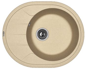 Товар: Florentina Мойка "Родос" 620, бежевый FG - фото 1 Florentina Мойка "Родос" 620, бежевый FG — фото 1, Кухонные мойки