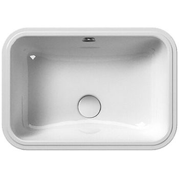 Раковина GSI Pura 50 724711 Белый — фото 4, Раковины встраиваемые снизу