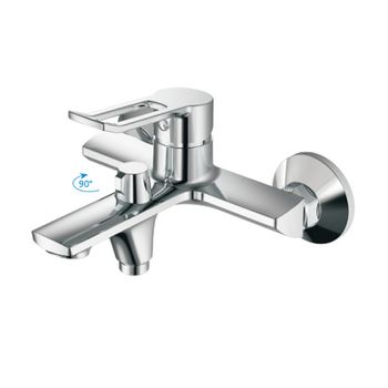 Смеситель для ванны Haiba HB60556 Хром — фото 3, Смеситель для ванны