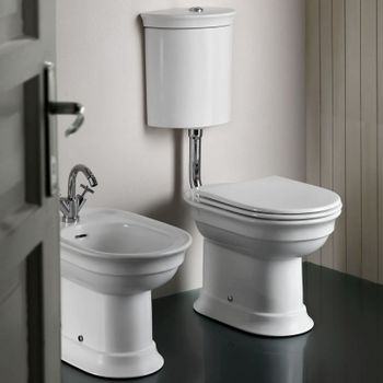 Унитаз Hatria Dolcevita YXXP приставной без бачка и сиденья — фото 4, Приставные унитазы