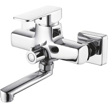 Смеситель для ванны D-Lin D147368-1 Хром — фото 1, Смеситель для ванны