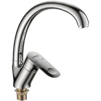 Смеситель для кухни Ledeme H60 5960L Хром — фото 1, Смесители для кухни