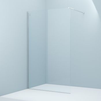 Душевая перегородка Iddis Slide 120 SLI8CS2i23 профиль Хром стекло прозрачное — фото 1, Душевые перегородки