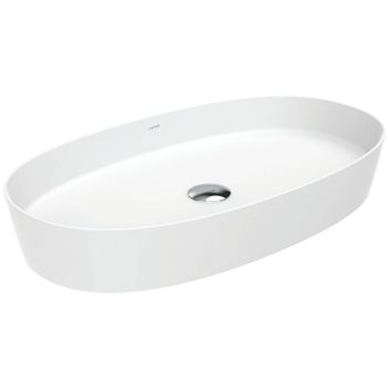 Раковина-чаша Creavit Loop 70 LP170-00CB00E-0000 Белая — фото 1, Раковины накладные