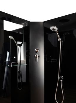 Душевая кабина Niagara Classic NG-6508-14BKT (90х90х210) высокий поддон(40см),черный,стекло тонирова — фото 6, Душевые кабины