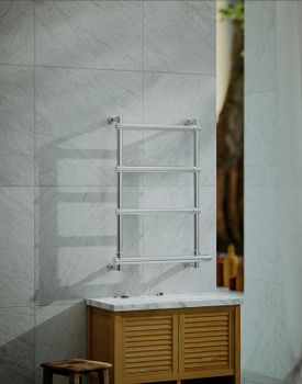 Электрический полотенцесушитель Margaroli Sole 542-4 BOX 5423704CRNB Хром — фото 6, Электрические полотенцесушители