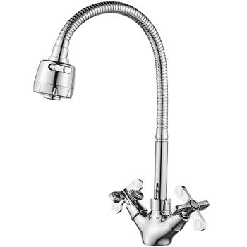 Смеситель для кухни Rossinka RS42-75 Хром — фото 1, Смесители для кухни