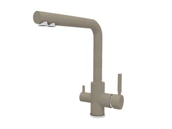 Florentina Смеситель АЛЬДО  FL, цвет Бежевый  (ALDO FL, Beige) — фото 1, Смесители для кухни