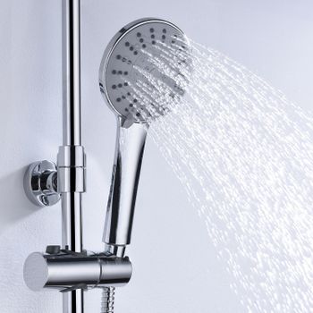 A16601 Душевой комплект со смесителем — фото 3, Душевые стойки