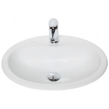 Раковина Creavit 52 TP225-00CB00E-0000 Белая — фото 1, Раковины встраиваемые сверху