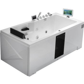 Акриловая ванна Gemy 171x86 G9066 II O R с гидромассажем — фото 1, Акриловые ванны