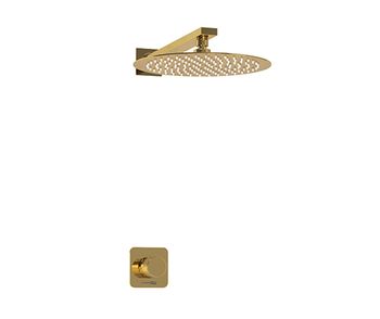 A7651.183.208 Встраиваемый комплект для душа с верхней душевой насадкой — фото 1, Встраиваемые душевые комплекты