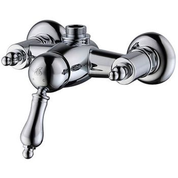 Смеситель для душа Caprigo Adria-Uno Metal Edition 02M-517-crm Хром — фото 1, Смеситель для душа