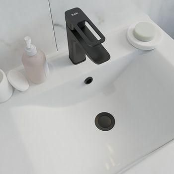 Донный клапан Iddis Slide SLIB000i88 Черный — фото 2, Донные клапаны