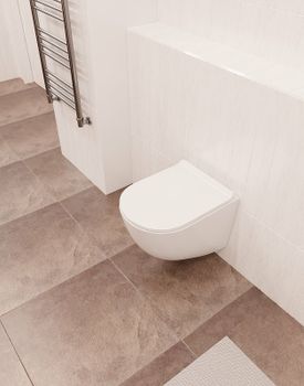 Унитаз AQUAme AQM2002 подвесной Белый глянец с сиденьем Микролифт — фото 3, Подвесные унитазы