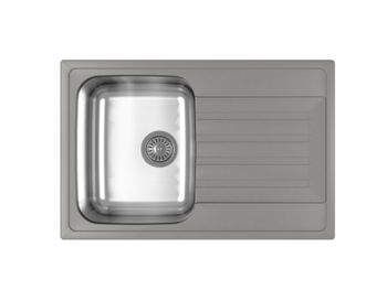 Dr.Gans Мойка "Дуэт" 760, везувий СМс — фото 1, Кухонные мойки