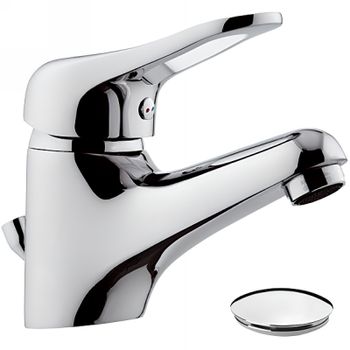 Смеситель для раковины Remer Kiss K10 Хром — фото 1, Смесители для раковины