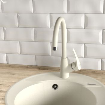 Смеситель для кухни Lemark Linara LM0405PGS Серый шелк — фото 3, Смесители для кухни