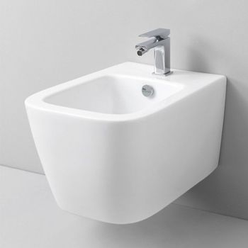 Биде Artceram A16 ASB001 05 00 подвесное Белое матовое — фото 7, Биде подвесные