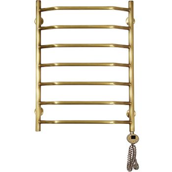 Электрический полотенцесушитель Domoterm Лаура П7 500x700 АБР ER Античная бронза — фото 1, Электрические полотенцесушители